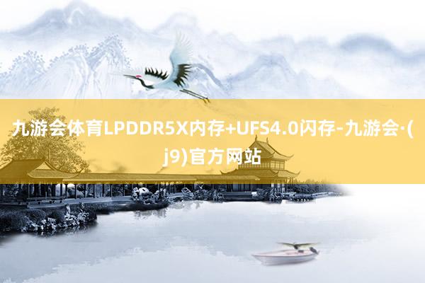 九游会体育LPDDR5X内存+UFS4.0闪存-九游会·(j9)官方网站