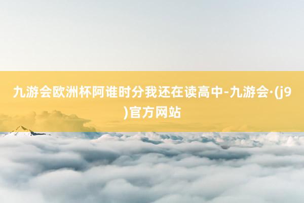 九游会欧洲杯阿谁时分我还在读高中-九游会·(j9)官方网站