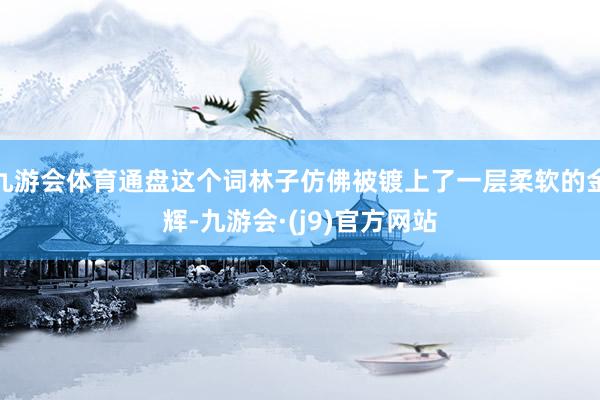 九游会体育通盘这个词林子仿佛被镀上了一层柔软的金辉-九游会·(j9)官方网站